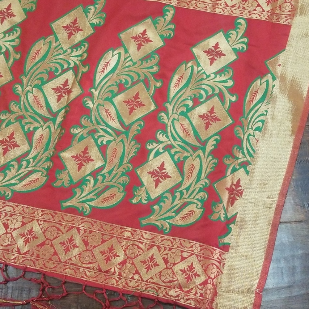 Saree with blouse! New - Picture 8 of 8